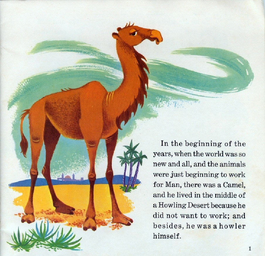 How the Camel Got His Hump (02),绘本,绘本故事,绘本阅读,故事书,童书,图画书,课外阅读